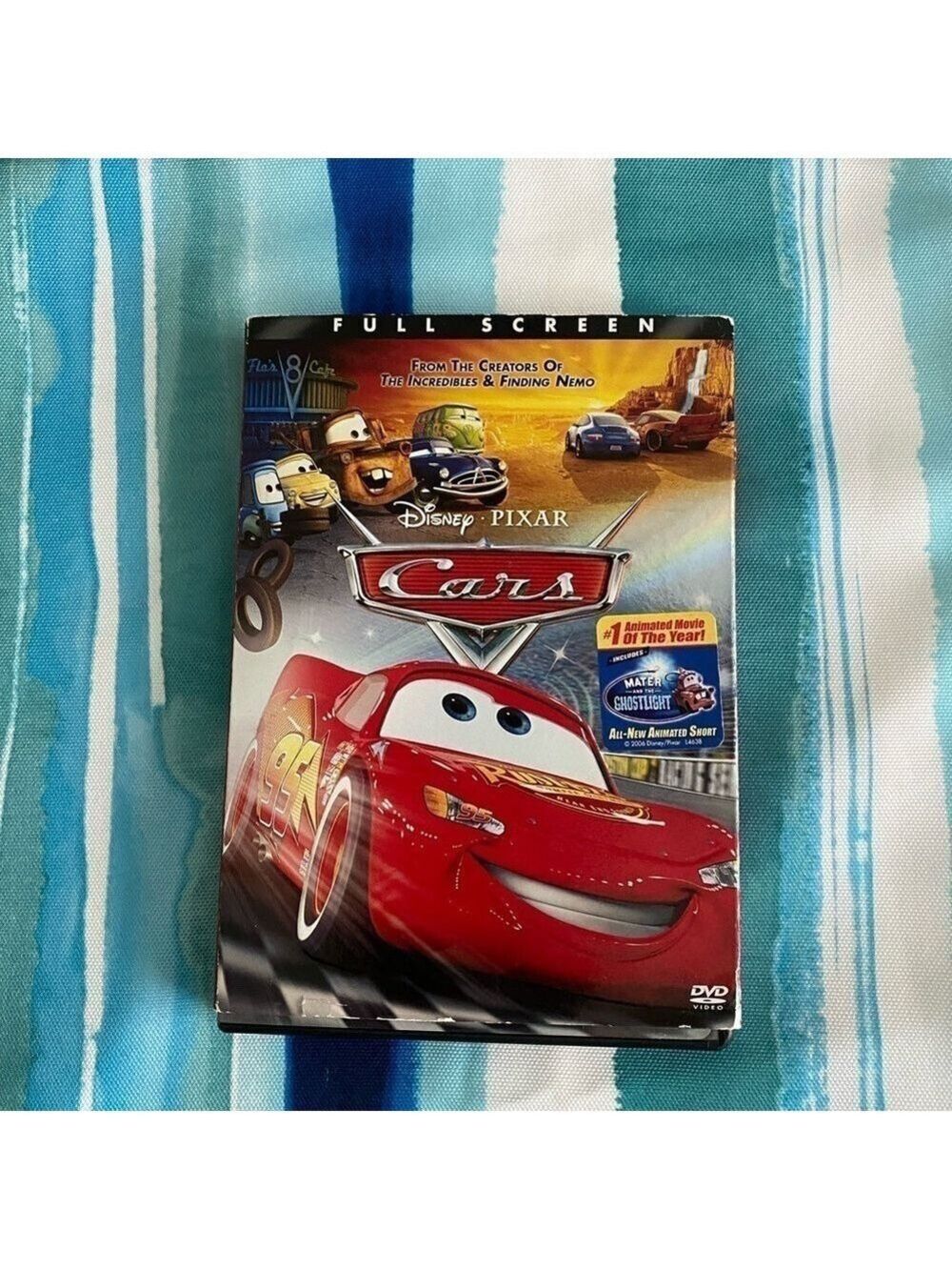Disney Pixar CARS DVD Movie Very good condition Original case sleeve booklet ‘06